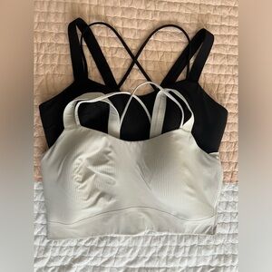 Lululemon “Like a Cloud Longline Ribbed Bra” Pair